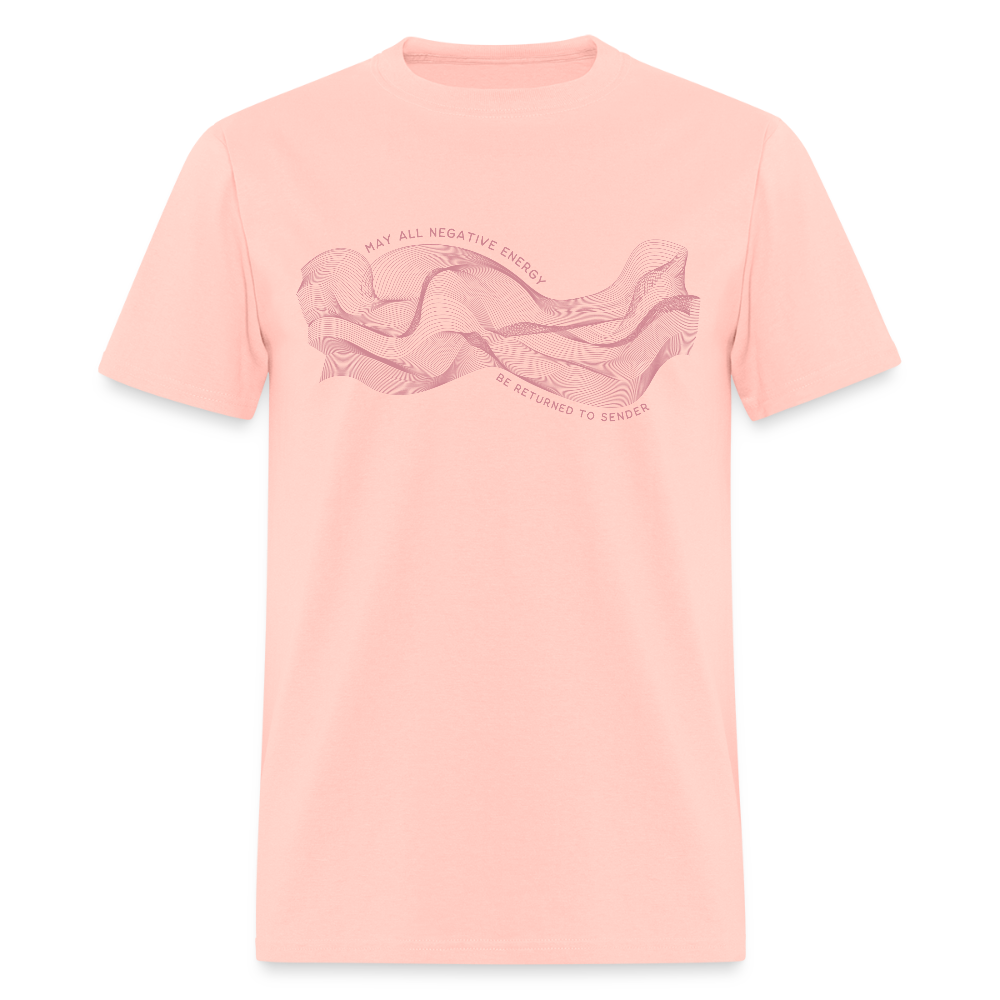 May All Negative Energy Be Returned to Sender Unisex Classic T-Shirt - blush pink 