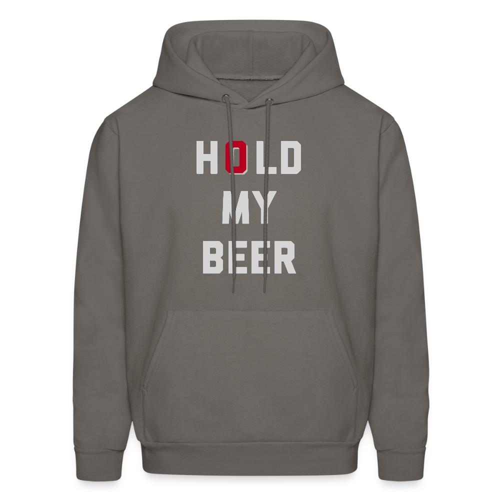 Hold My Beer Men's Hoodie - asphalt gray