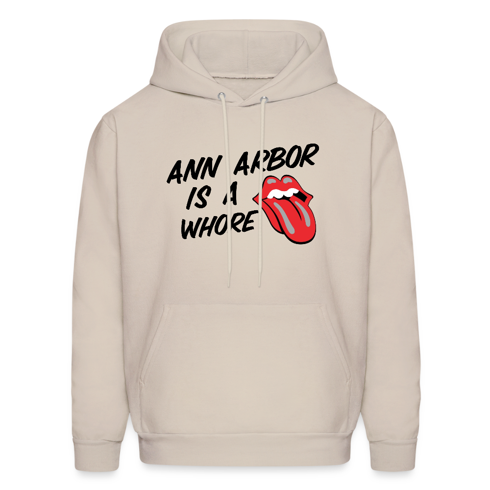 Ann Arbor is aWhore Men's Hoodie - Sand