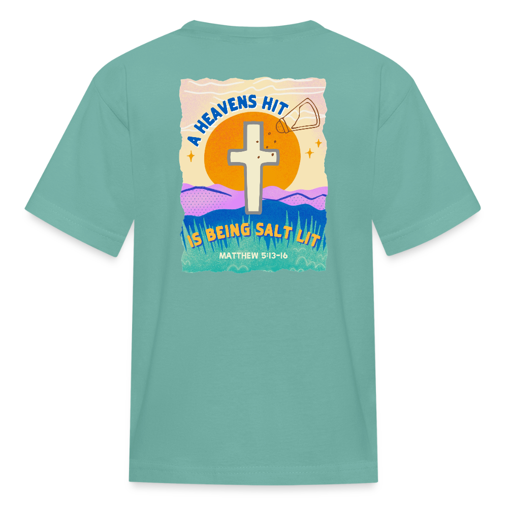 SALT LIT Kids' T-Shirt - aquatic