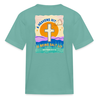 SALT LIT Kids' T-Shirt - aquatic