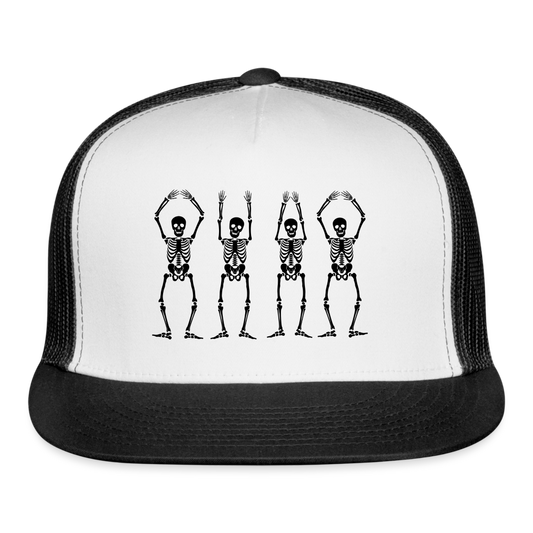 OHIO Skeletons Trucker Cap - white/black