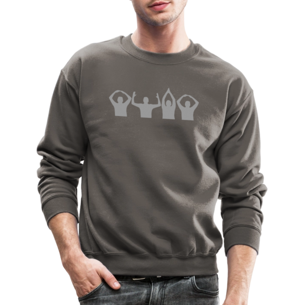 O-H-I-O Silhouette Crewneck Sweatshirt - asphalt gray