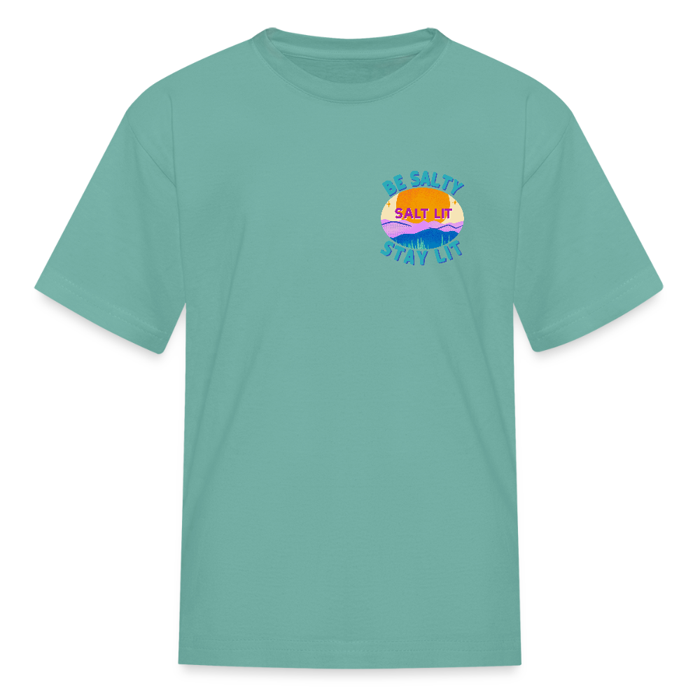 SALT LIT Kids' T-Shirt - aquatic