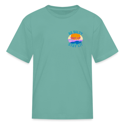 SALT LIT Kids' T-Shirt - aquatic