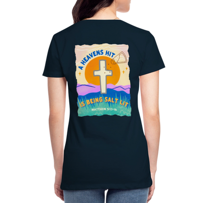 SALTLIT Scoop Neck - deep navy