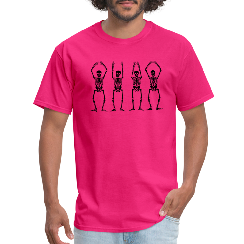 OHIO Skeletons Unisex Classic T-Shirt - fuchsia