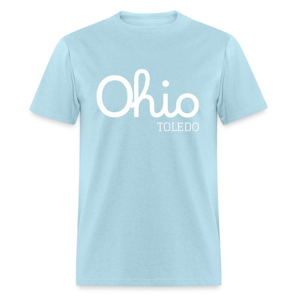 Toldeo Script Ohio Unisex Classic T-Shirt - powder blue