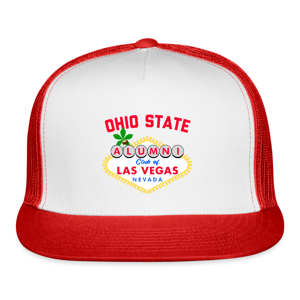 OSAC Trucker Hat - white/red