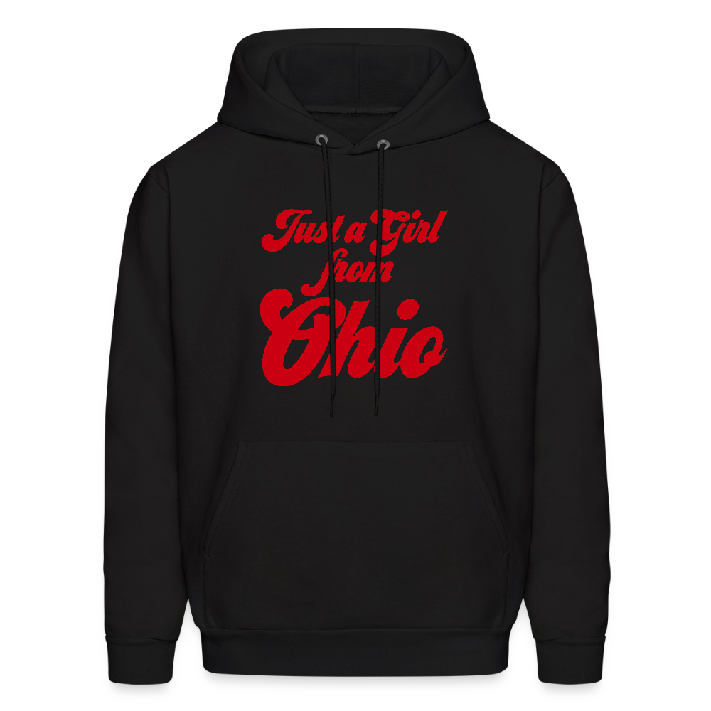 Just a Girl From Ohio Men's Hoodie - black