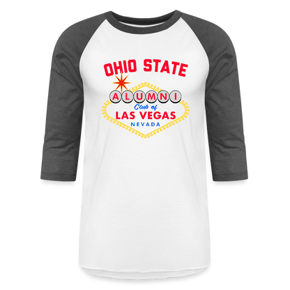 OSAC Baseball T-Shirt - white/charcoal