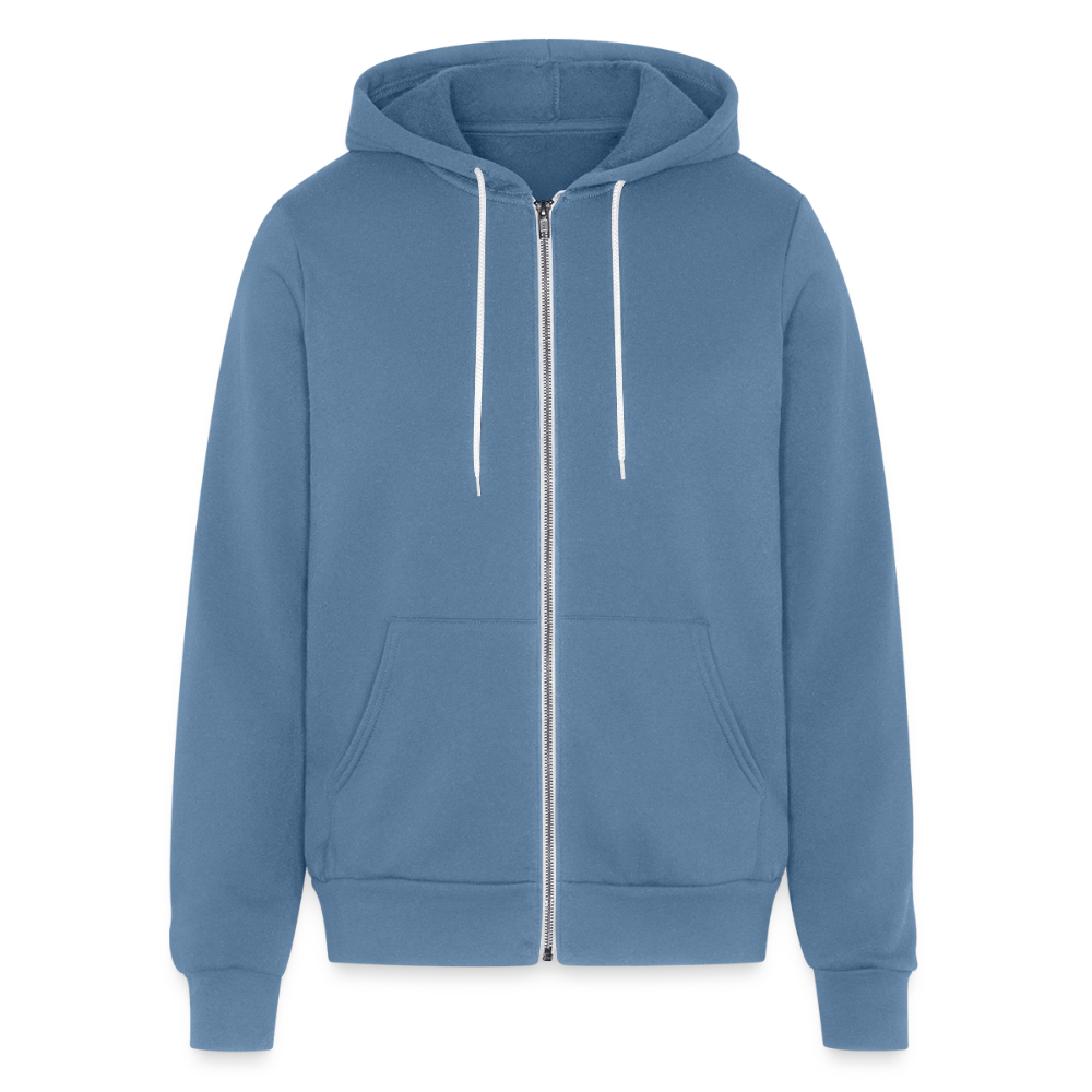 Made in the Shade Unisex Full Zip Hoodie - steel blue