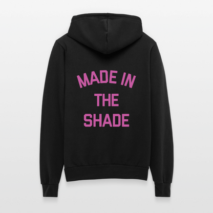 Made in the Shade Unisex Full Zip Hoodie - black