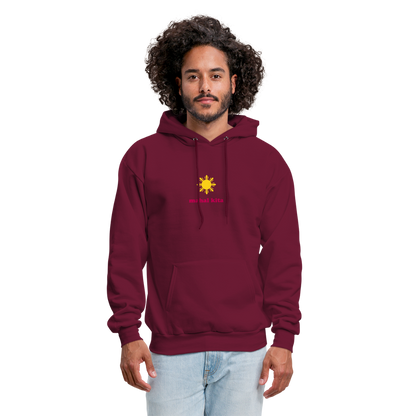 Men's Hoodie - burgundy