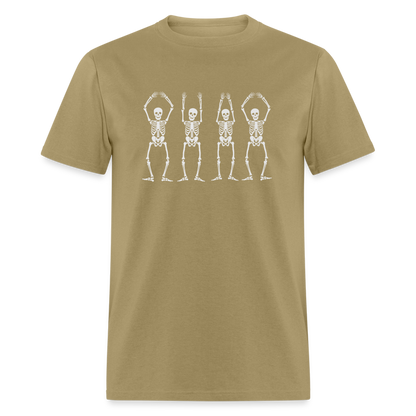 OHIO Skeletons Unisex Classic T-Shirt - khaki