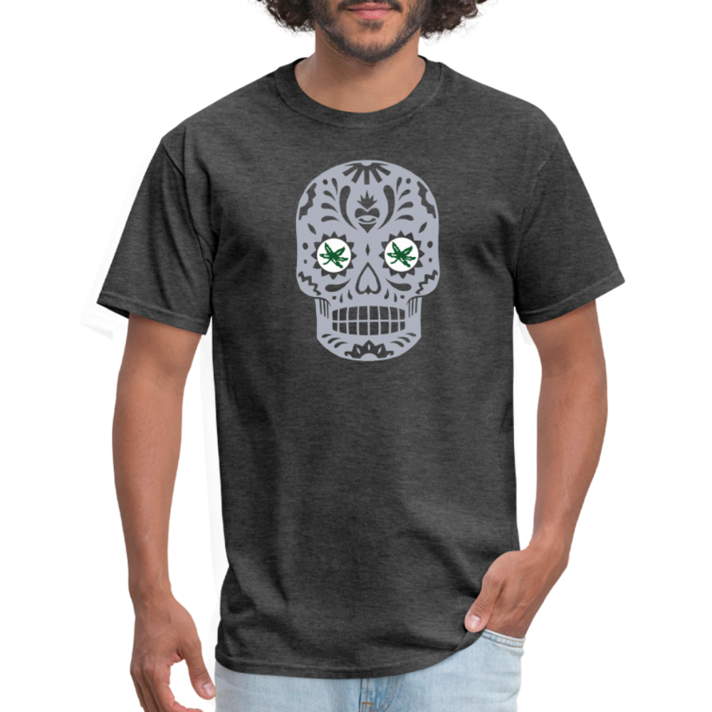 Sugar Skulls BuckEYES Unisex Classic T-Shirt - heather black