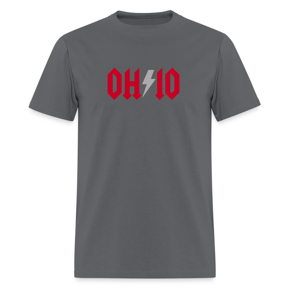OH*IO Men's T-Shirt | GILDAN 5000 - charcoal