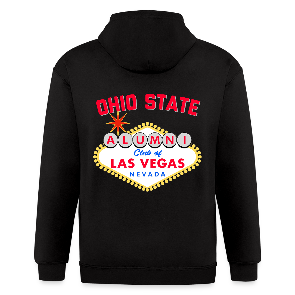 OSAC Men's Zip Hoodie - black