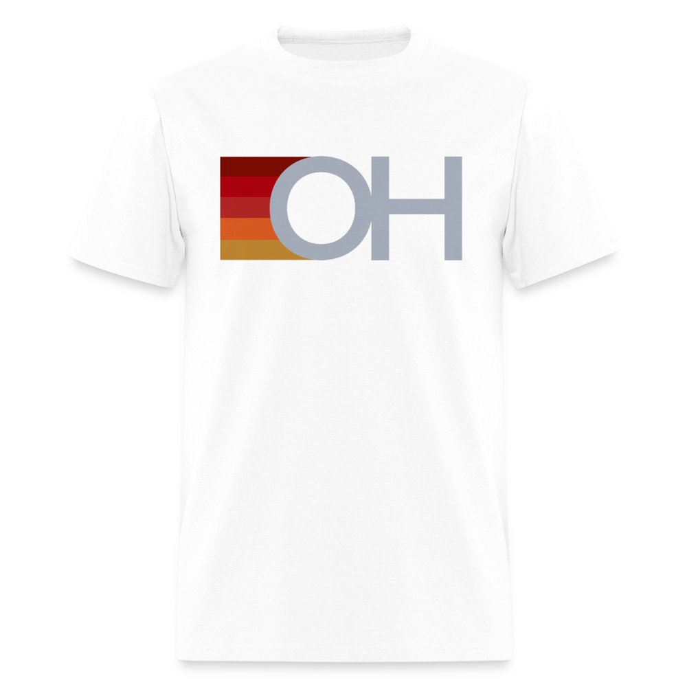 OH Stripes Men's T-Shirt - white