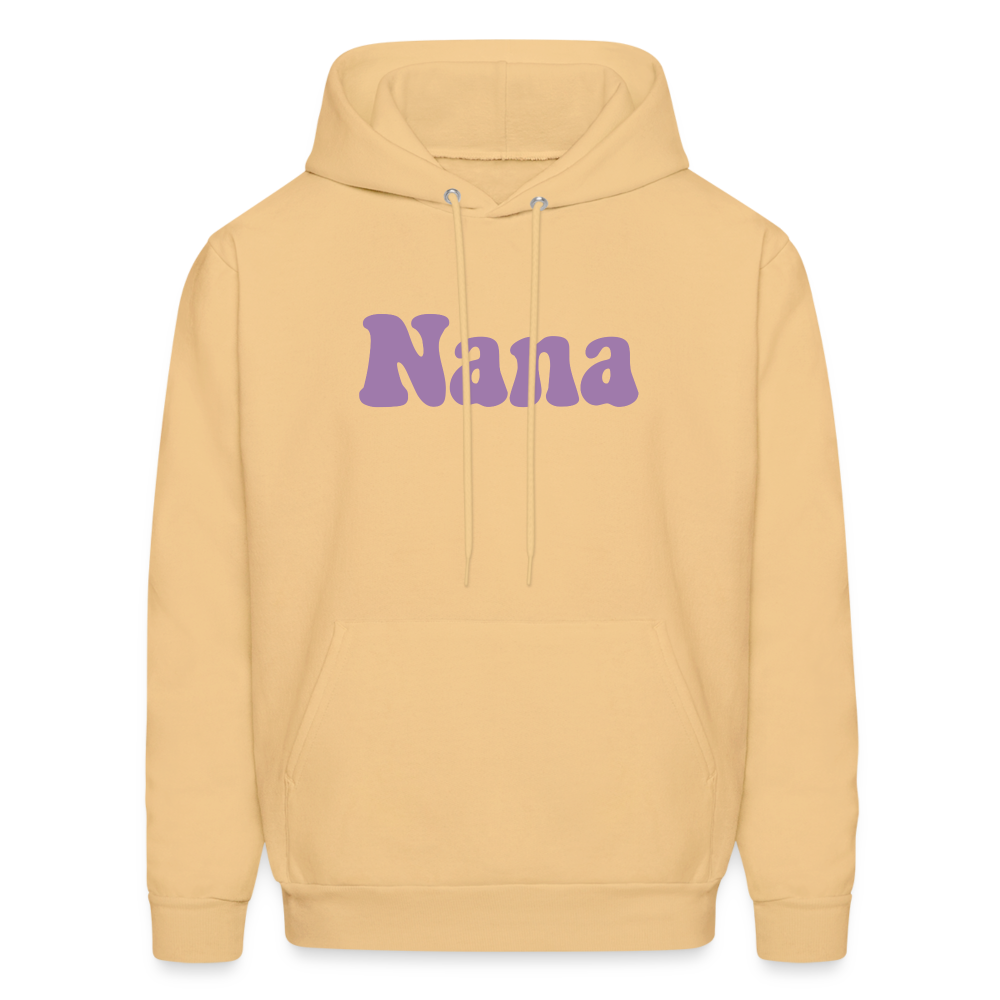 Nana Men's Hoodie - light gold 