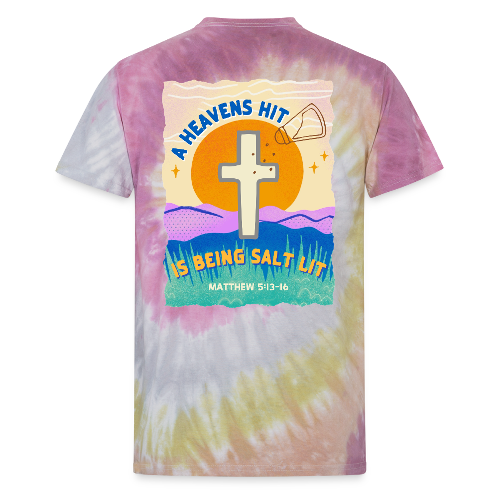 Salt Lit Unisex Tie Dye T-Shirt - Desert Rose
