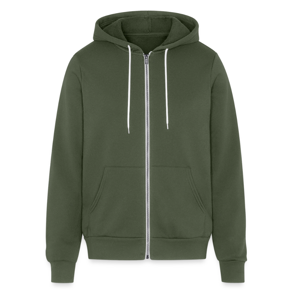 Made in the Shade Unisex Full Zip Hoodie - military green