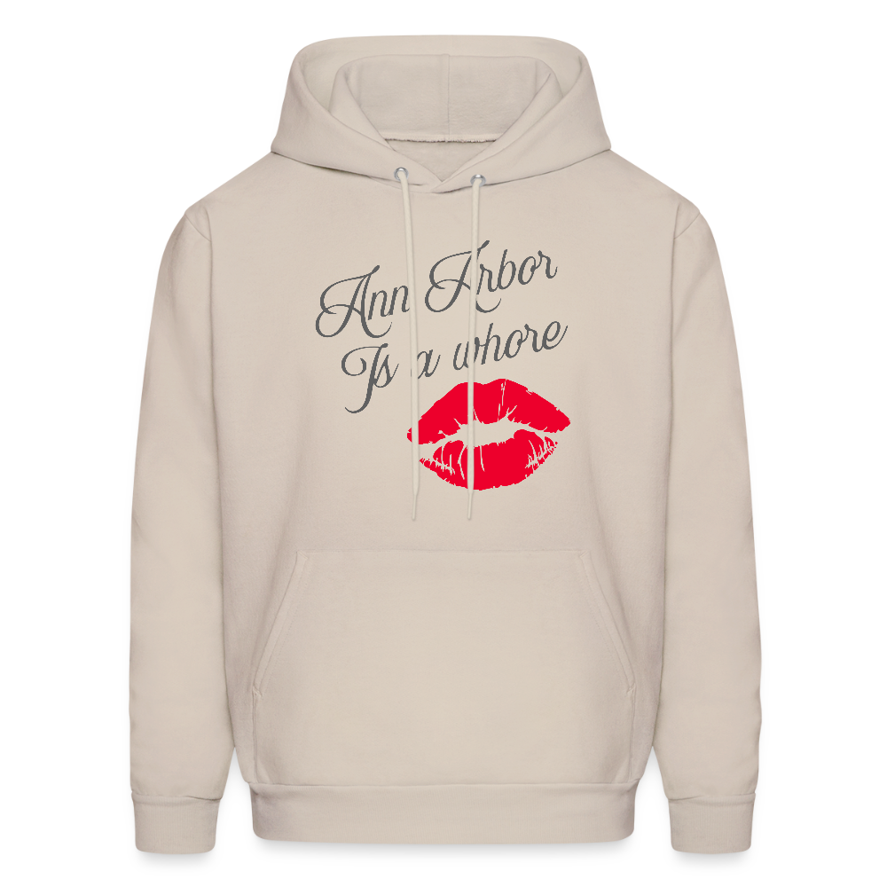 Ann Arbor is aWhore Men's Hoodie - Sand