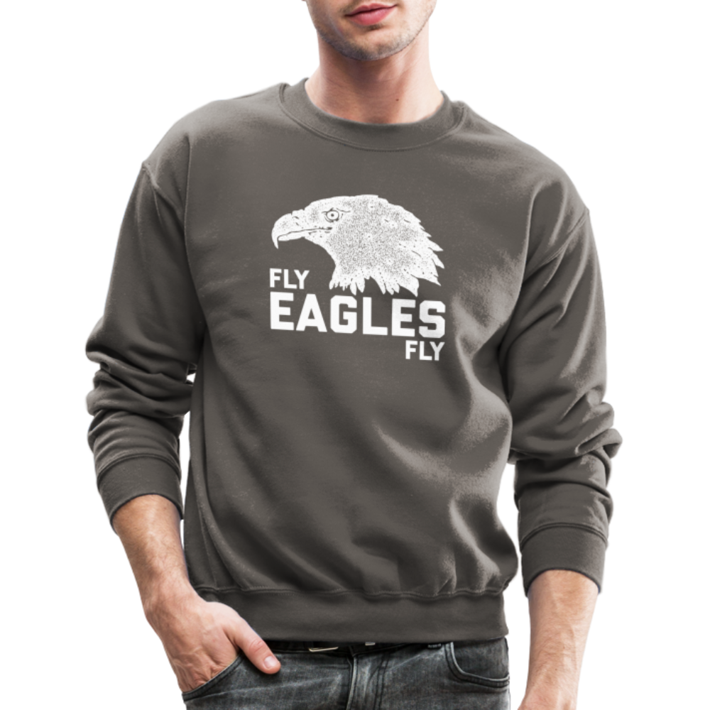 Fly Eagles Fly Crewneck Sweatshirt - asphalt gray