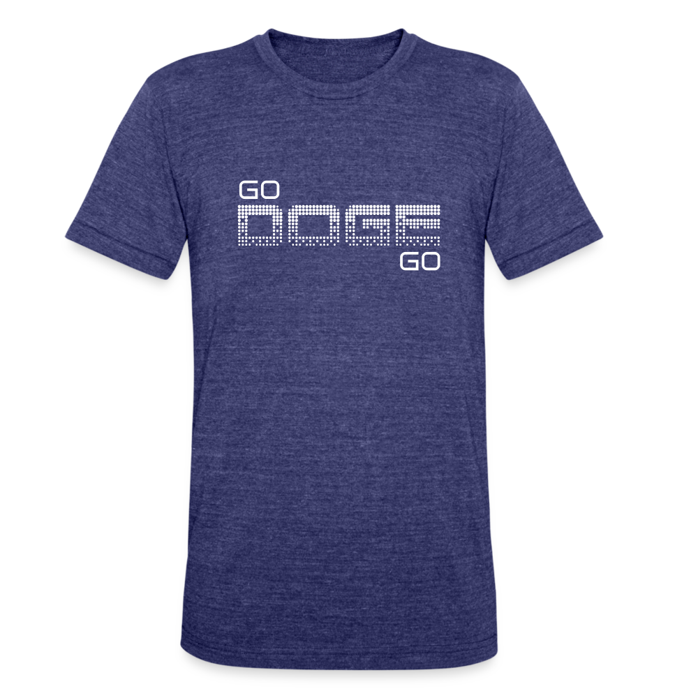 DOGE Unisex Tri-Blend T-Shirt - heather indigo