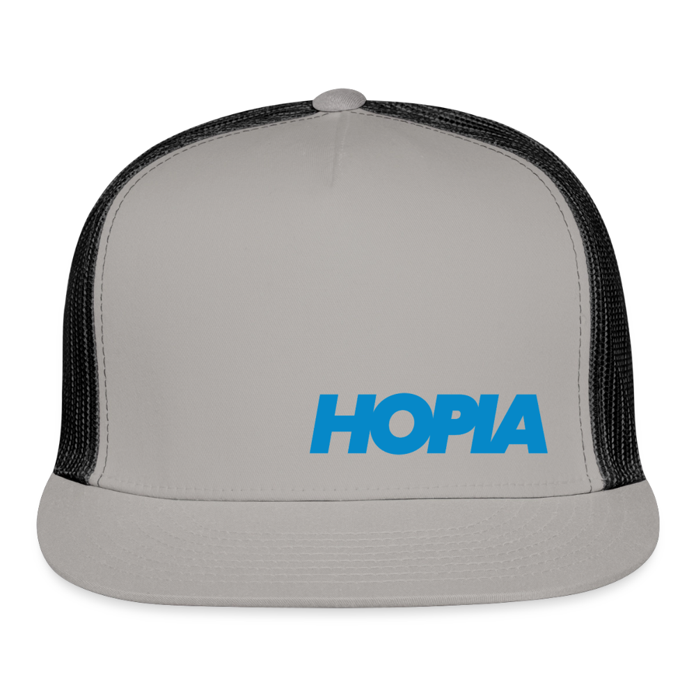 HOPIA Trucker Hat - gray/black
