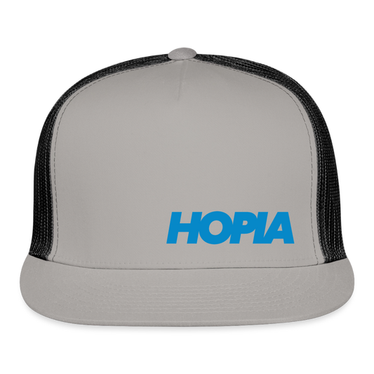 HOPIA Trucker Hat - gray/black