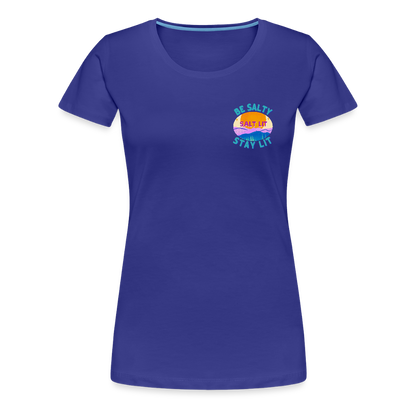 SALTLIT Scoop Neck - royal blue
