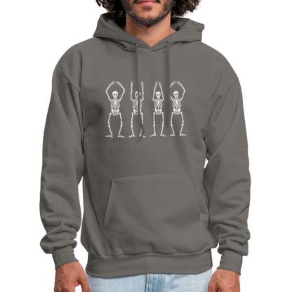 OHIO Skeletons Men's Hoodie - asphalt gray
