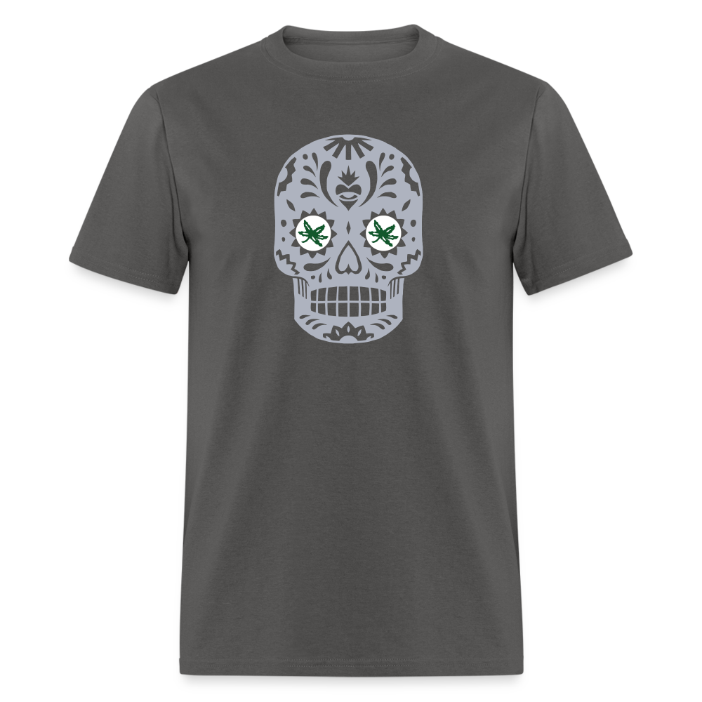 Sugar Skulls BuckEYES Unisex Classic T-Shirt - charcoal