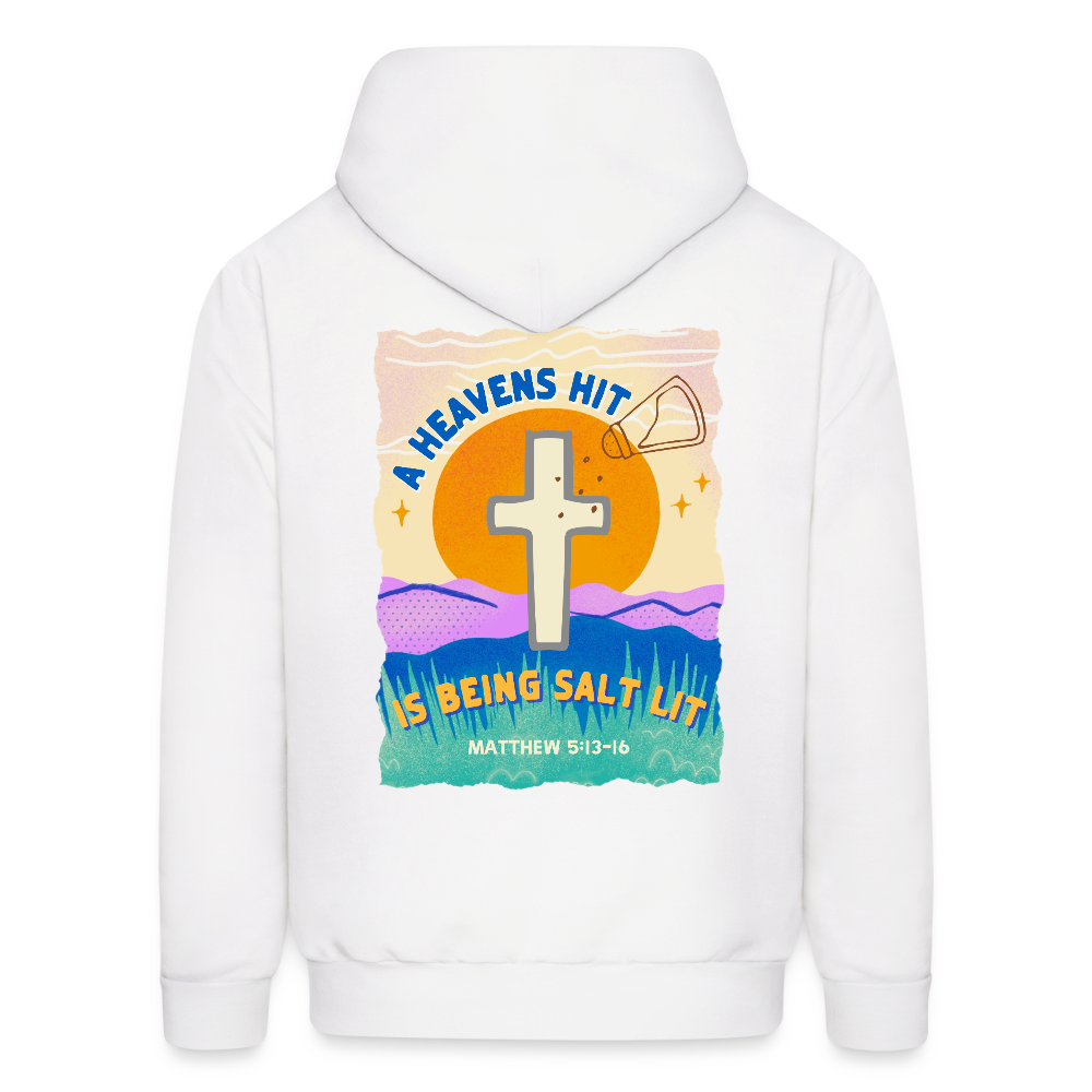 SALTLIT Men's Hoodie - white
