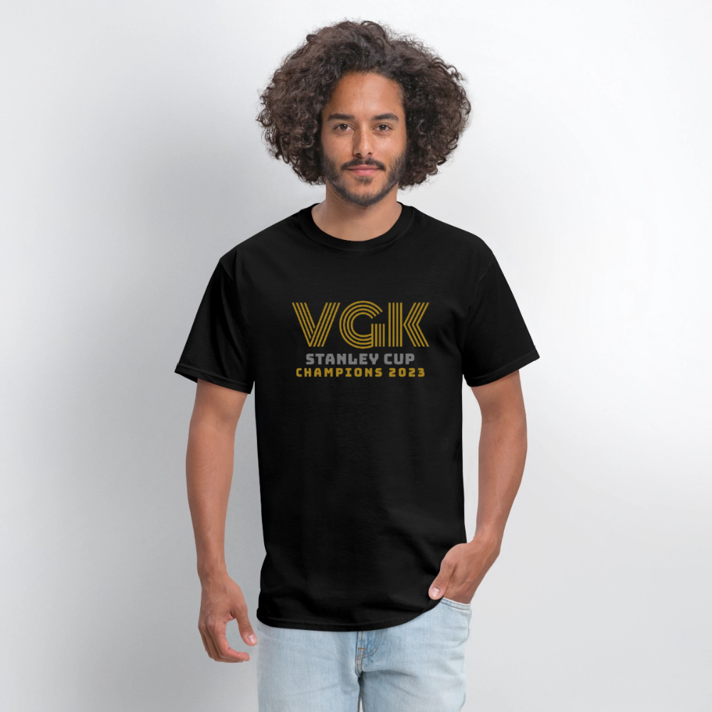 VGK Stanley Cup Champions 2023 Men's T-Shirt | GILDAN 5000 - black