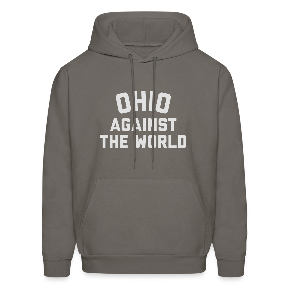 Ohio Against the World Men's Hoodie - asphalt gray