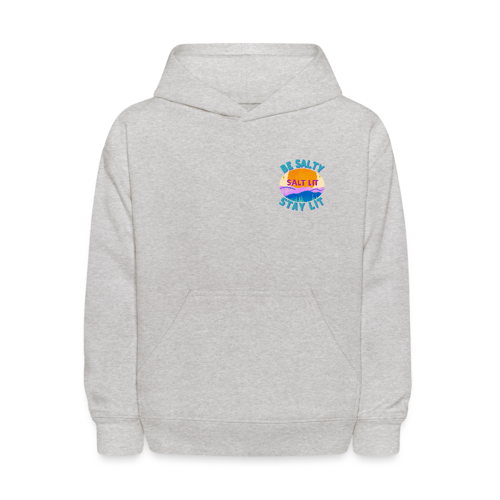 SALTLIT Kids' Hoodie - heather gray