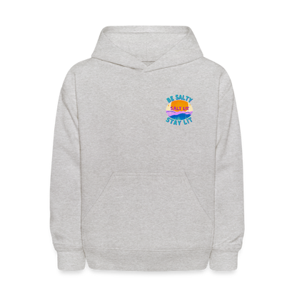 SALTLIT Kids' Hoodie - heather gray