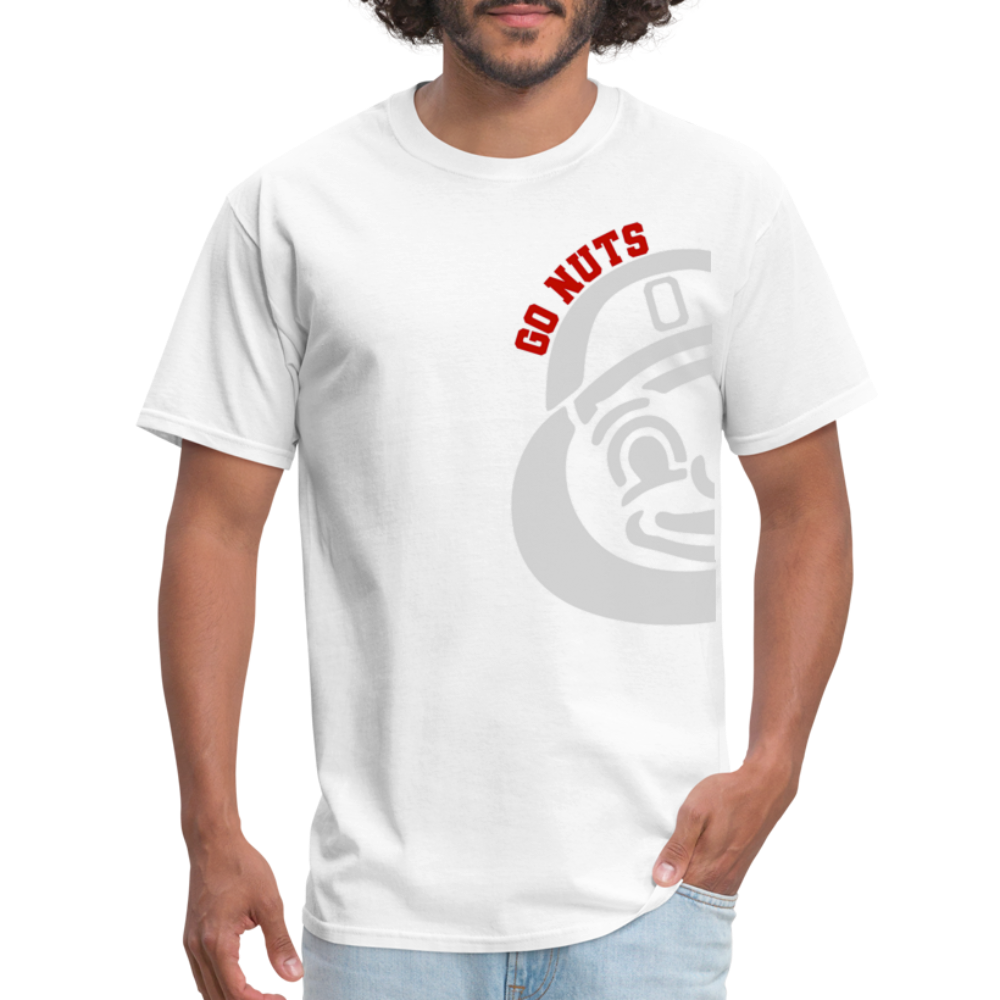 Go Nuts Brutus Unisex Classic T-Shirt - white