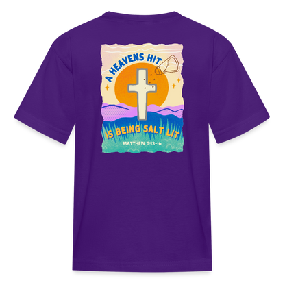 SALT LIT Kids' T-Shirt - purple