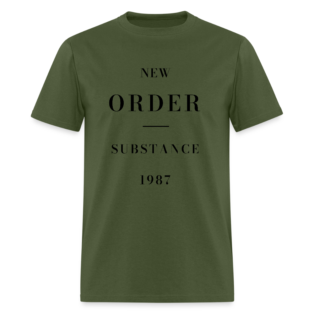 New Order Substance 1987 Unisex Classic T-Shirt - military green