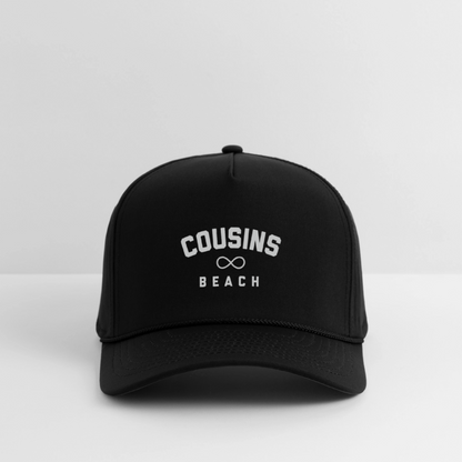 Cousins Beach Rope Cap - black/black