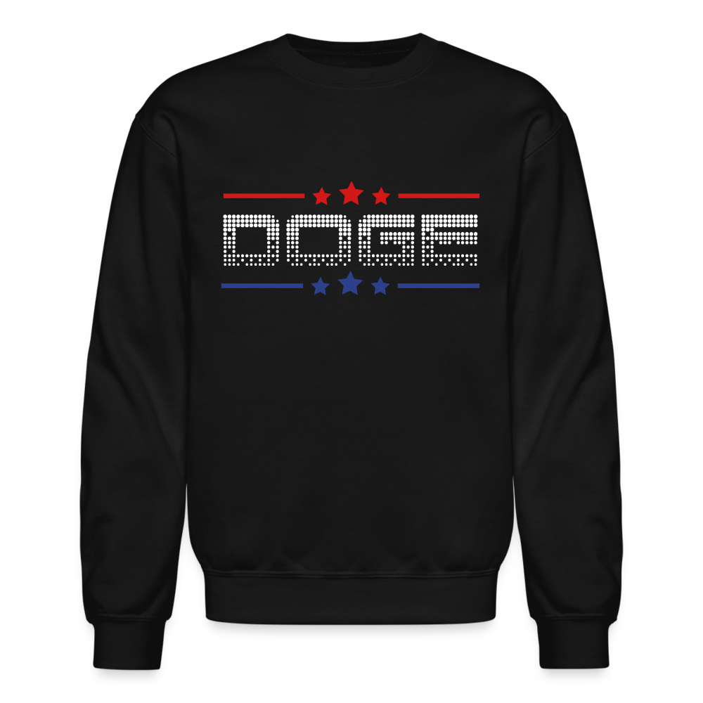 DOGE Stars Crewneck Sweatshirt - black