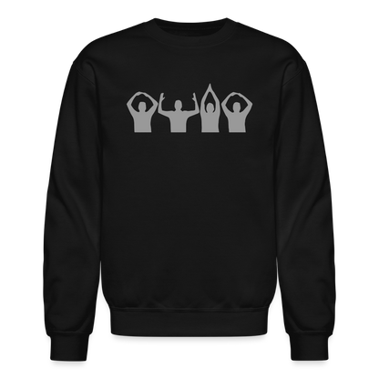 O-H-I-O Silhouette Crewneck Sweatshirt - black