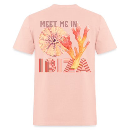 Meet Me in Ibiza Unisex Classic T-Shirt - blush pink 