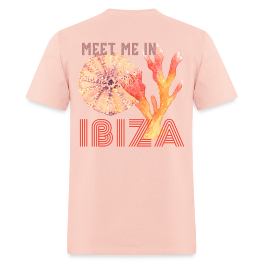 Meet Me in Ibiza Unisex Classic T-Shirt - blush pink 