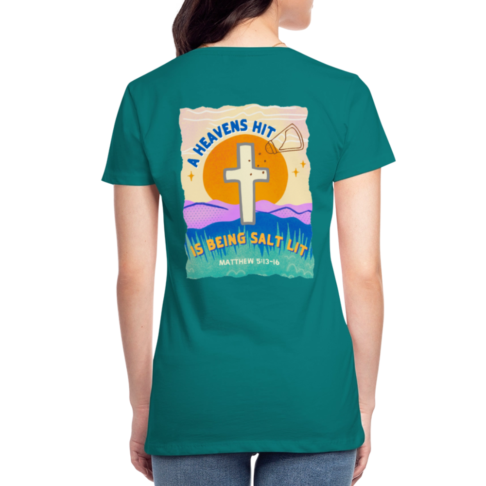 SALTLIT Scoop Neck - teal