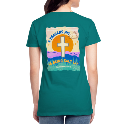 SALTLIT Scoop Neck - teal