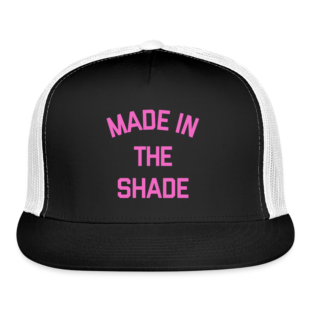 Made in the Shade Trucker Hat - black/white
